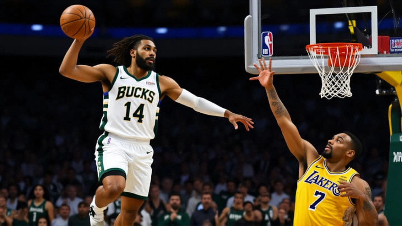 Luka Doncic erupts for 41 as Lakers crush Bucks 119-95, rookie Thiero gets emotional game ball